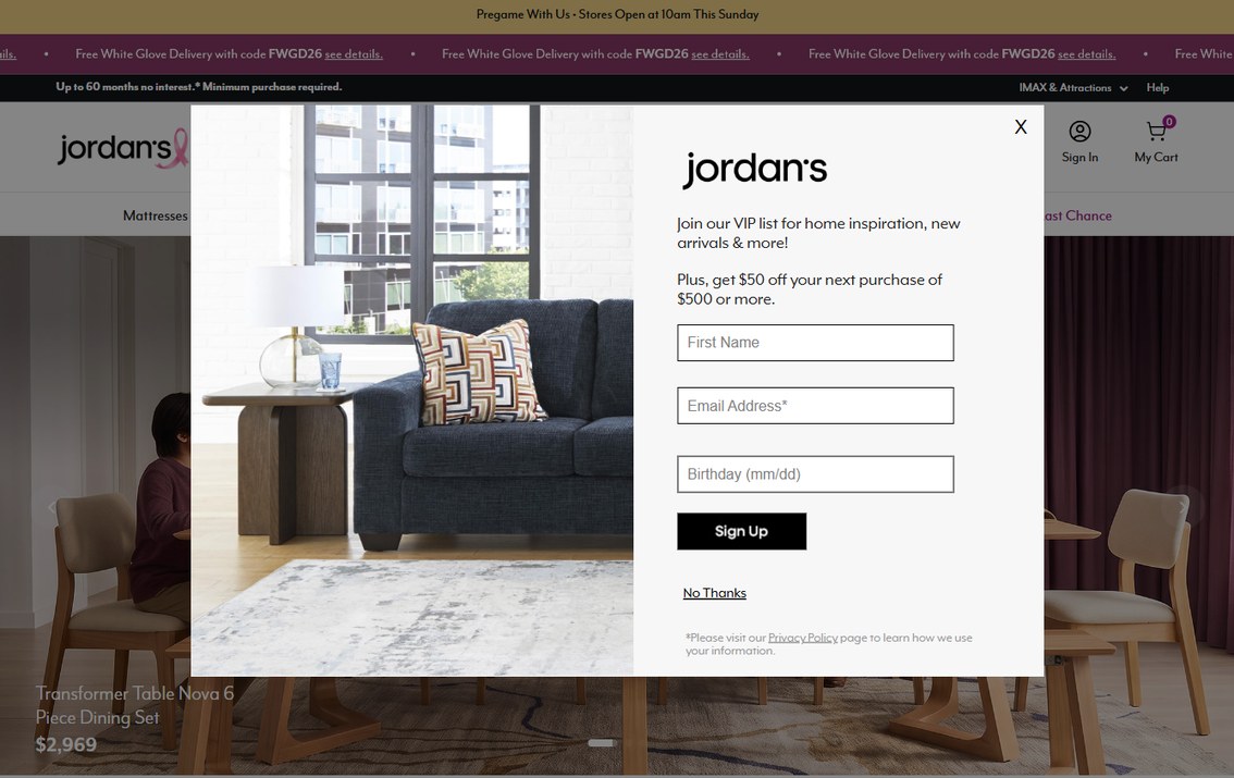 Jordan's – jordansfurniture.com
