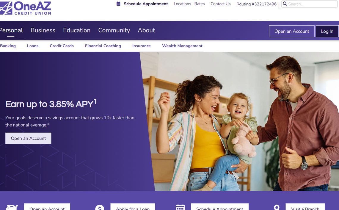 OneAZ Credit Union – oneaz.com